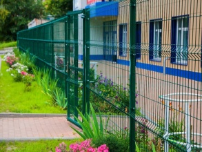 3D заборы для детского сада 80 метров фото в Черкизово