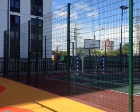 3D заборы для спортивной площадки 60 метров фото в Черкизово