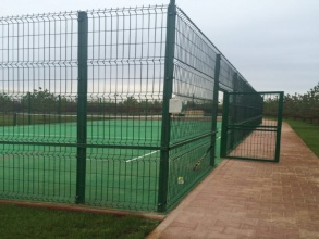3D заборы для спортивной площадки 10 метров фото цена за метр под ключ