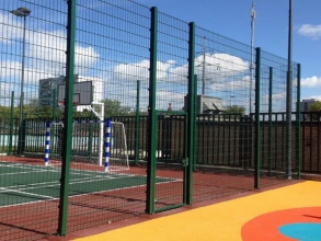 3D заборы для спортивной площадки 15 метров фото в Черкизово
