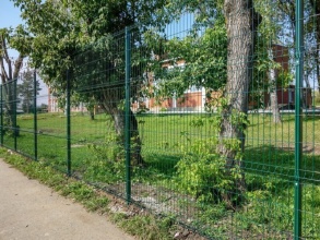 3D заборы для школы 90 метров фото в Черкизово