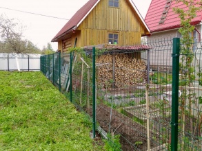 3D заборы 15 метров фото в Черкизово